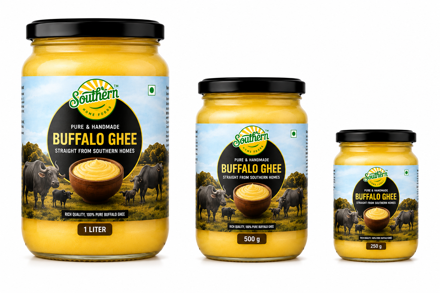 Buffalo ghee texture