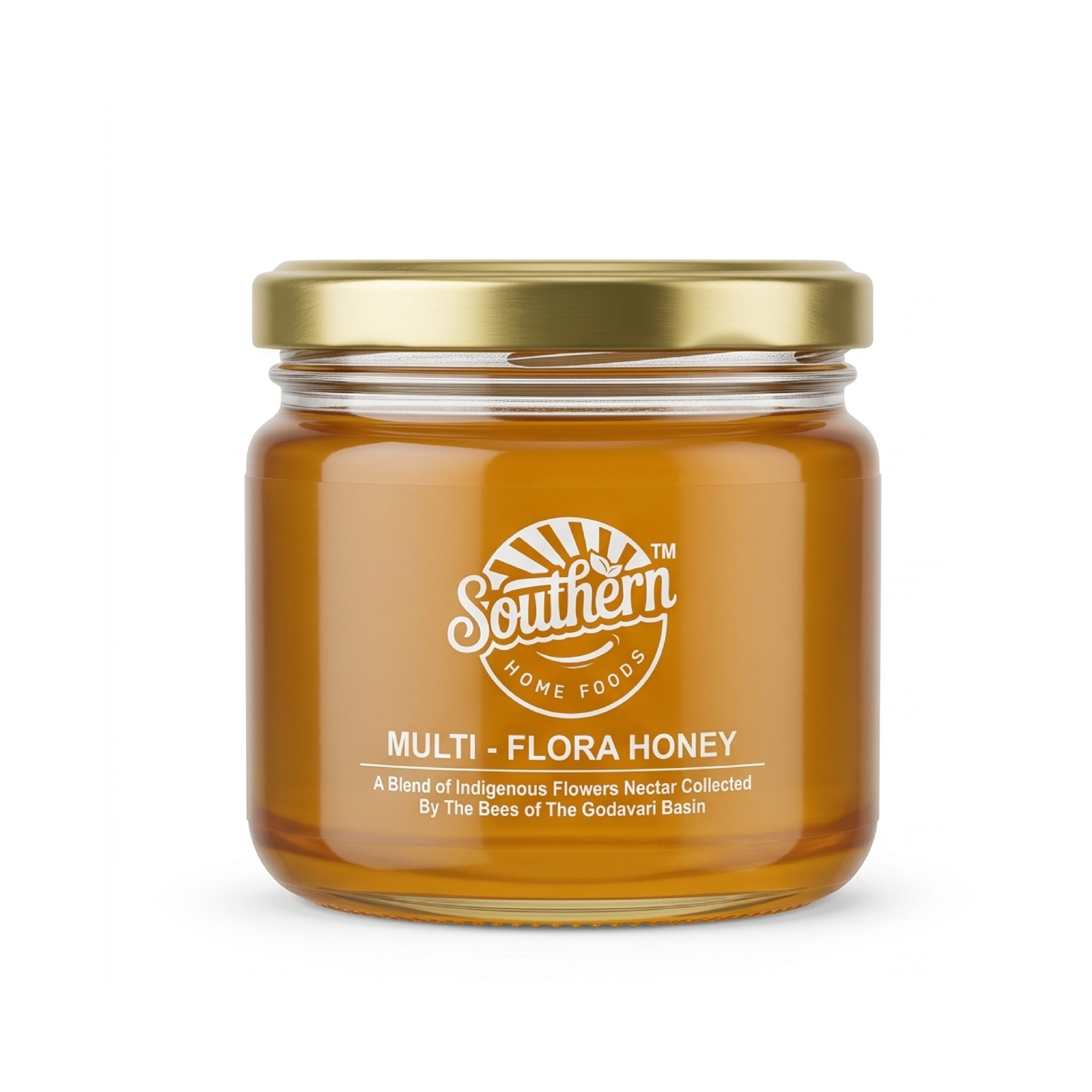 Multiflower honey jar